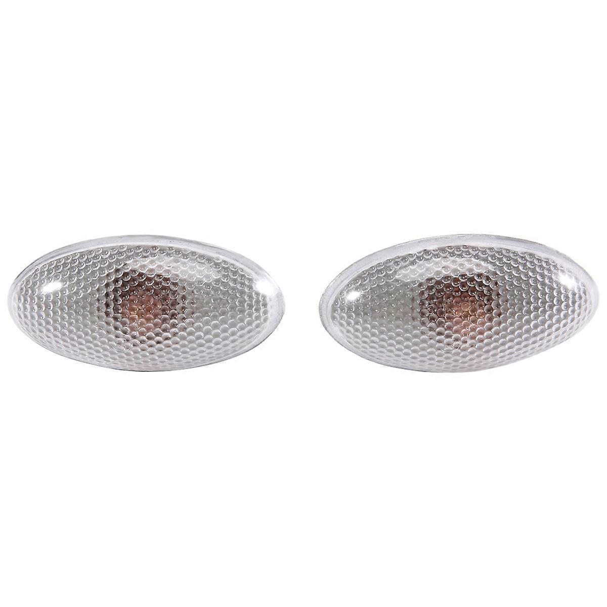 632574 2 X Turn Signal Side Marker Light Repeater Lamp Indicator for 206 407 607
