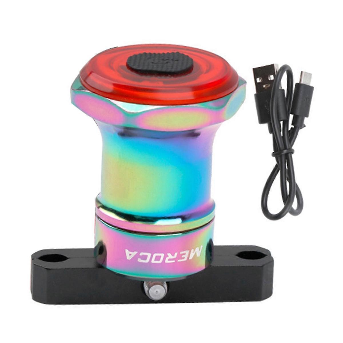 MEROCA Smart Bicycle Tail Rear Light Cushion Color