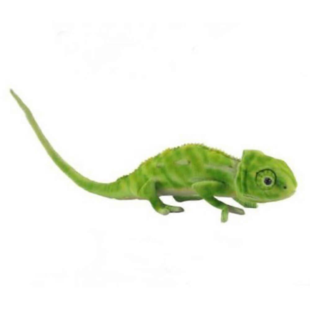 42cm Hansa Chameleon Green Reptile Realistic Cute Soft Stuffed Animal Plush Toy