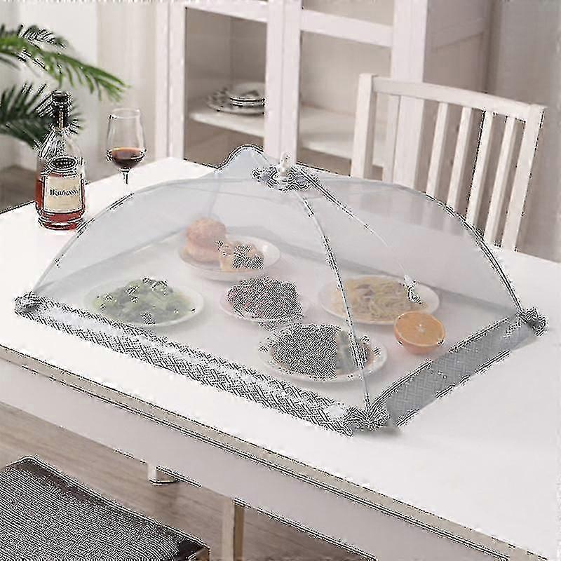 Rectangular Household Vegetable Cover Foldable Table Cover Table Cover Breathable And Dustproof Vege