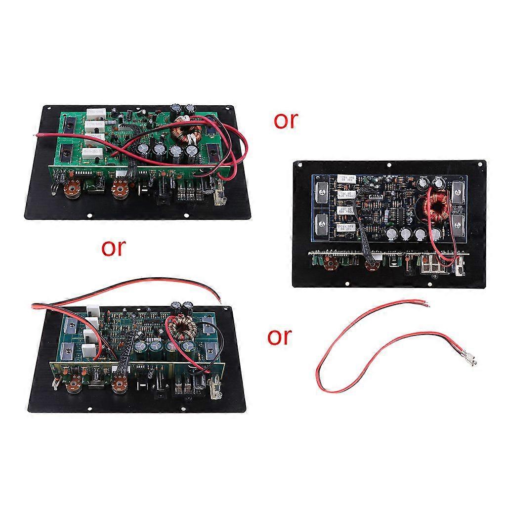 PA-80D 12 V 1000 W Mono Araç Ses Güç Amplifikatörü Güçlü Bas Subwoofer'lar Amplifikatör Kurulu