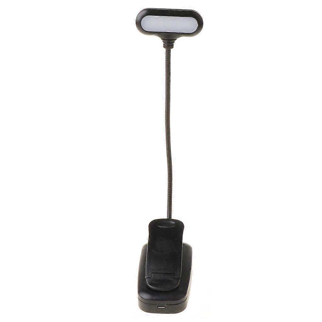 LED Reading Lamp Flexible Book Sheet Music Stand Light Reading Light Student Dormitory Lights with Clip for Book Reading
