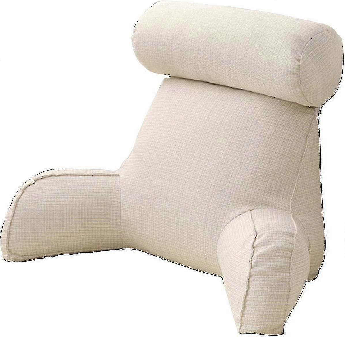 Reading Pillow With Armrest Detachable Back Support Cushion Lumbar Support Pillow