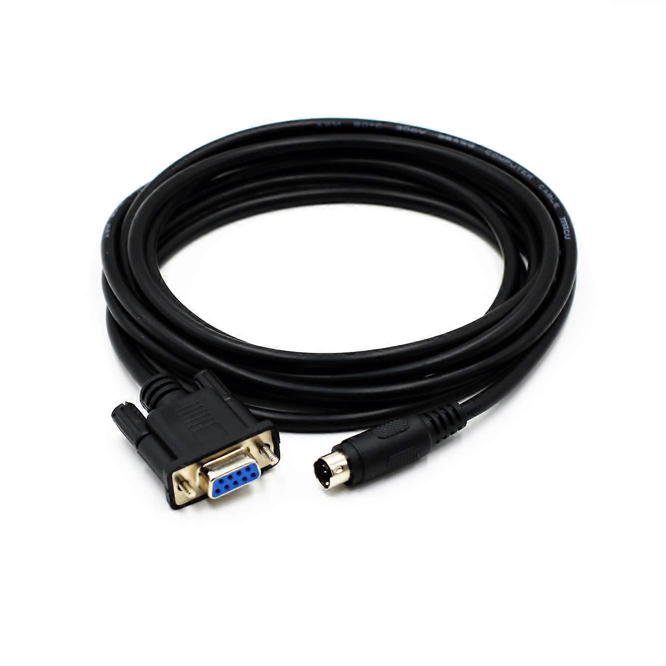 OP320-FX Programming Cable Series PLC Communication Serial Cable Black (3m)