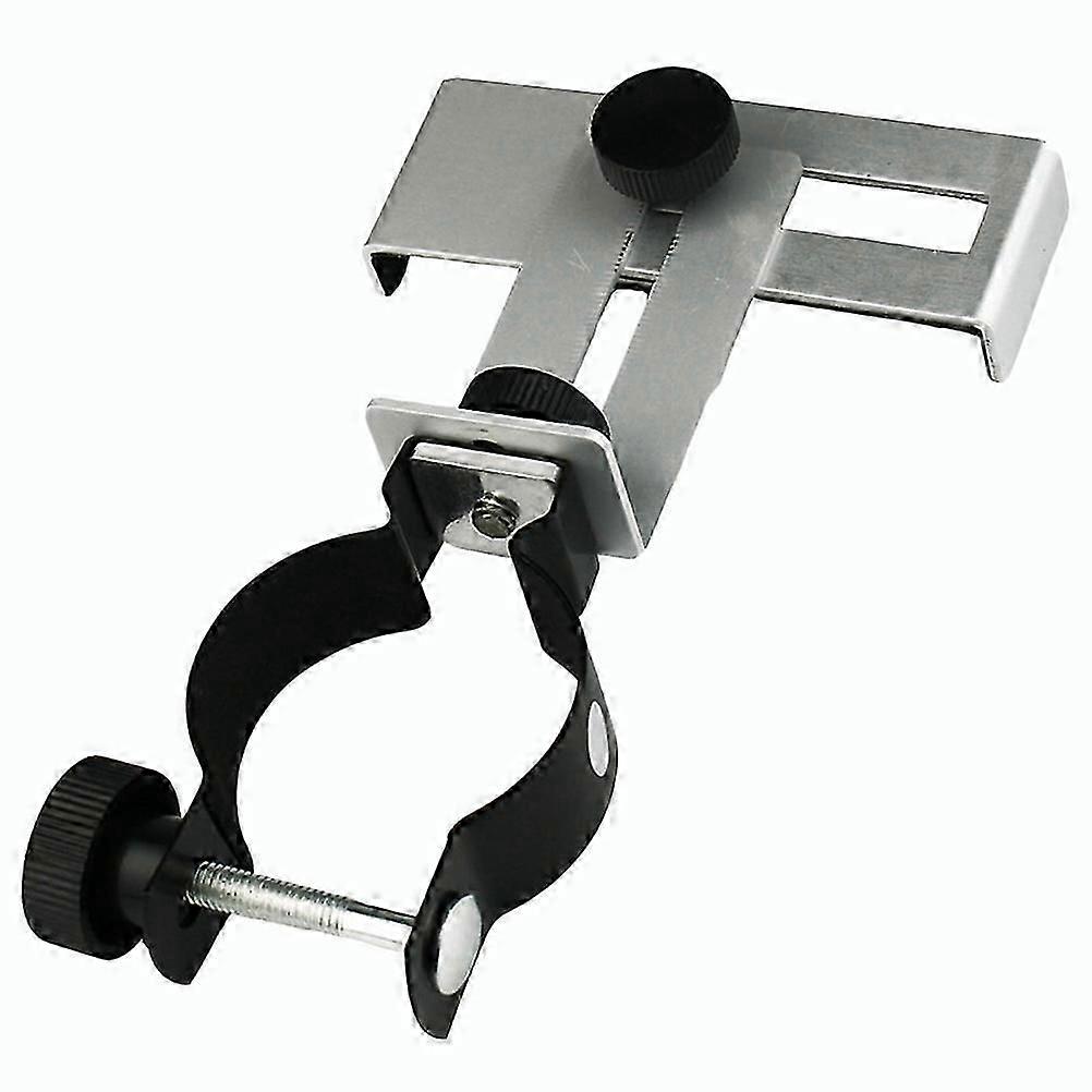 Camera Mount Metal Phone Hold Bracket Phone Monocular Brackets Multi-functional Phone Brackets Microscope Telescope Bracket