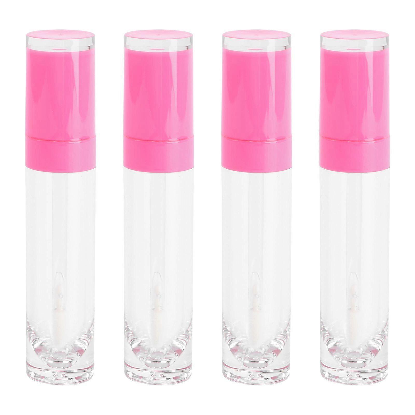 4pcs 8ml Useful Lip Gloss Bottles Empty Lip Gloss Tube Practical Makeup Bottles