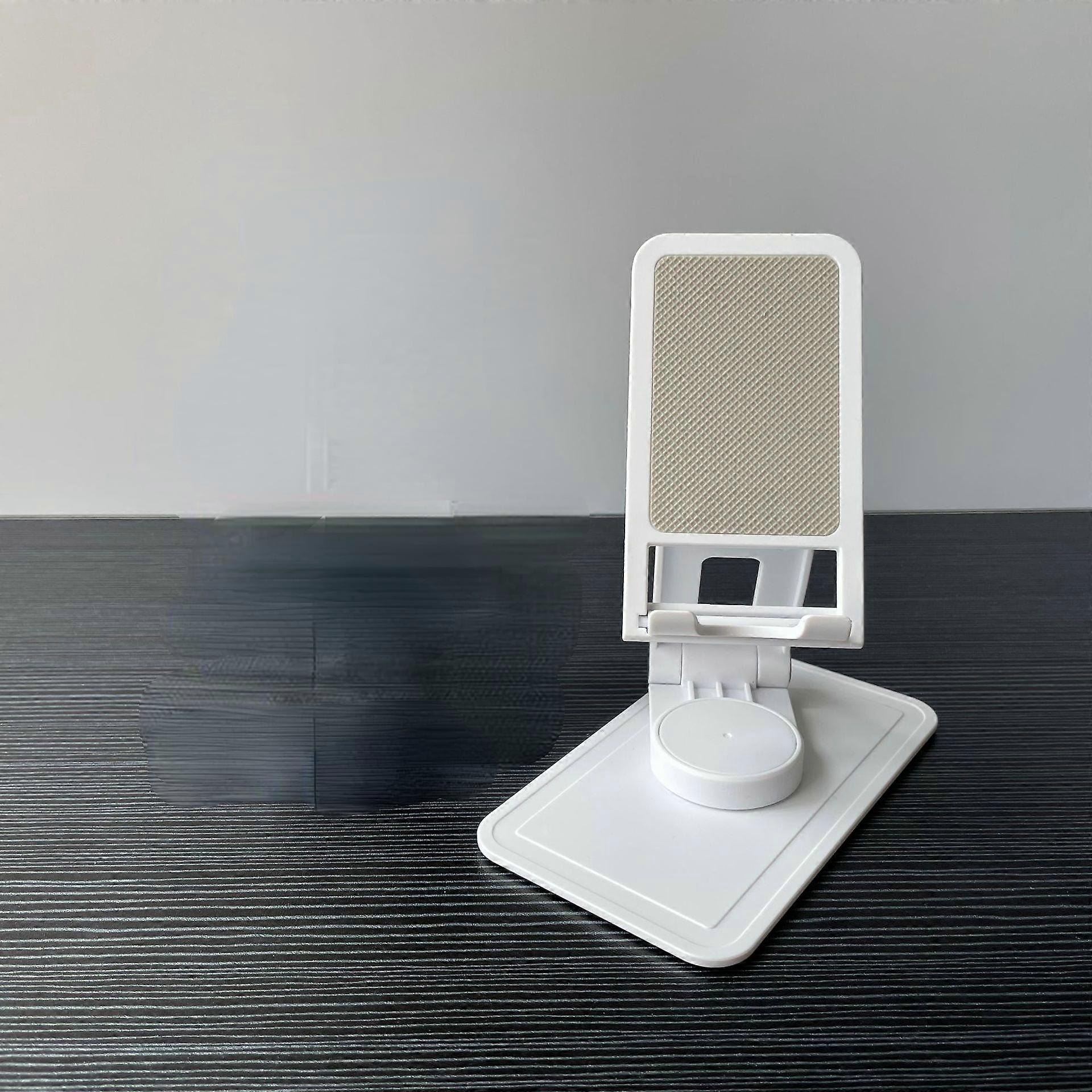 Universal Mobile Phone and Tablet Desk Stand with 360 Rotation, Adjustable and Foldable, Compatible with iPhone and iPad, Table Phone Holder