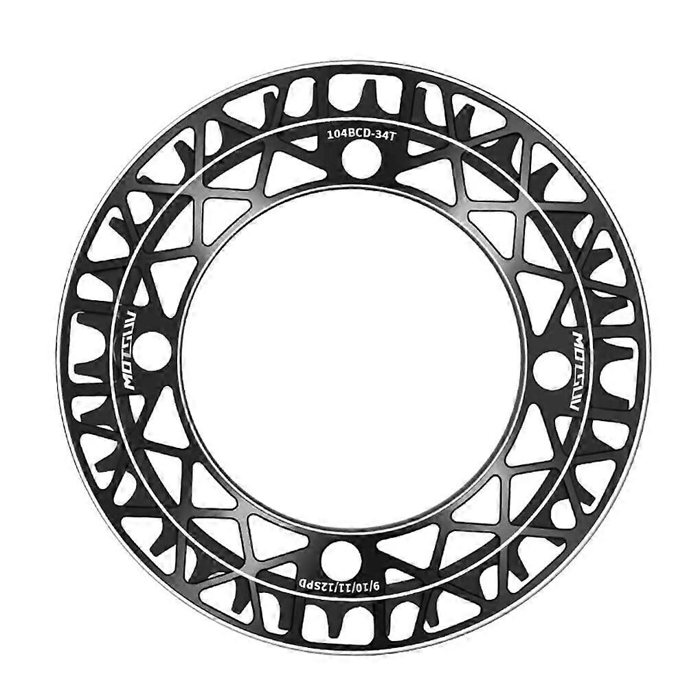 Integrated Chain Gear With VXM 104BCD Protection Plate For 34T 36T 38T Chainring Sizes