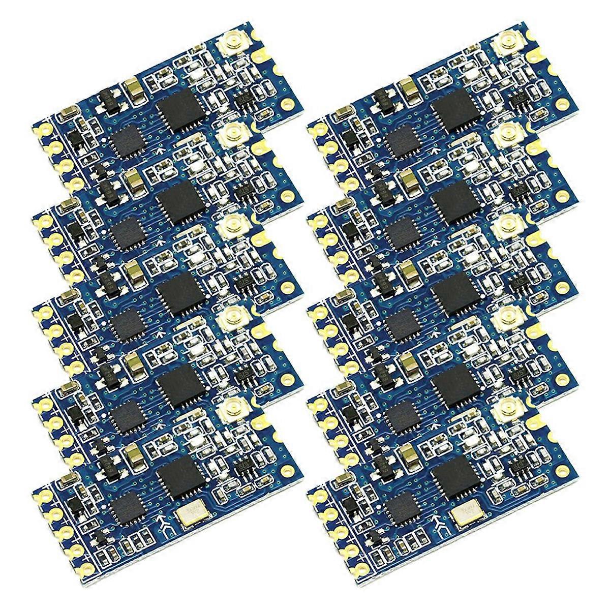 10X -12 433Mhz SI4463 vezeték nélküli soros port modul 1000M cserélje ki a Bluetooth HC12-t