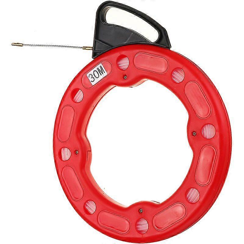 30M 4mm Flexible Nylon Tape Puller Wire Pulling Cable Pullers