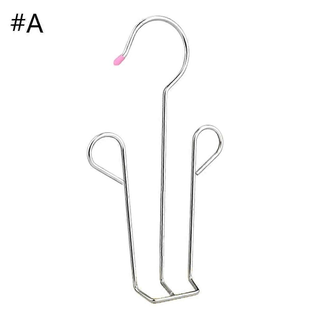 Metal Shoes Drying Rack Hook Hanging Shelf Closet Organizer Storage Accessory