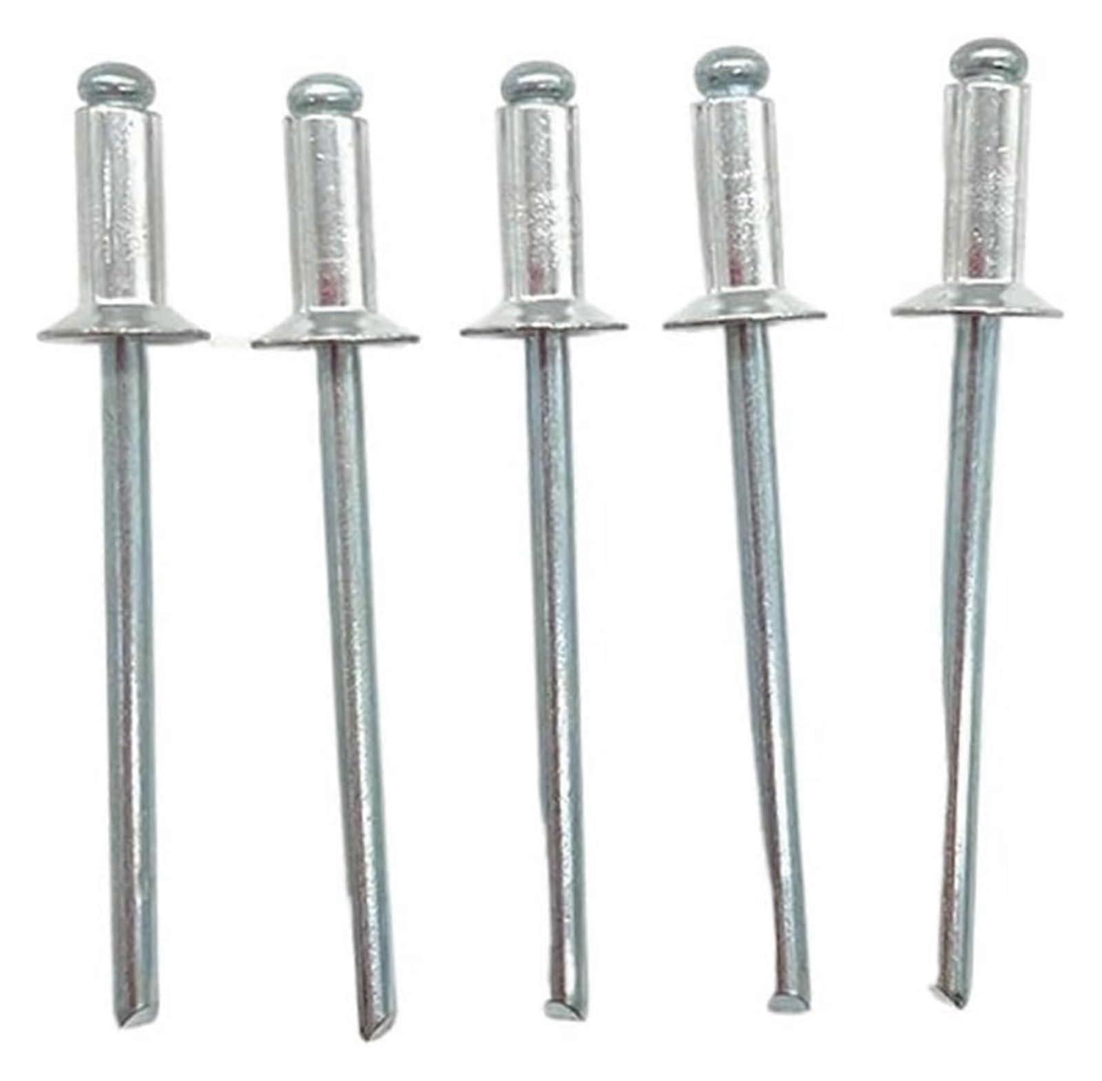 Blind Rivets,Aluminium Rivets, 50/30/20pcs Blind Rivets Aluminum Alloy M2.4 M3.2 M4 M5 Pop Dome Head Countersunk Flat(14mm,M2.4(50pcs))