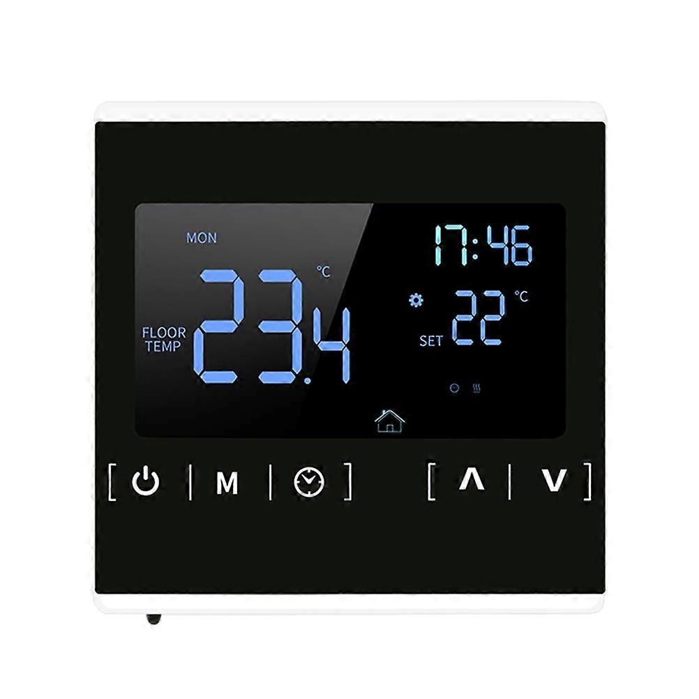 Home Programmable Thermostat Clear Comfort Smart Touchscreen For Home Heating With Easy To Read Display
