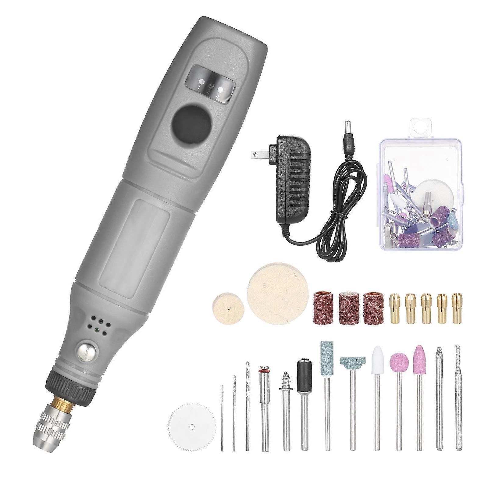 Power Rotary Tool,12V Mini Rotary Tool Electric Grinder 5000-15000rpm Variable Speed