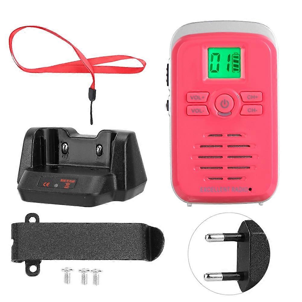 Mini Waterproof Walkie Talkie - Long Range, Secure, Noise-Free, Multi-Function Radio