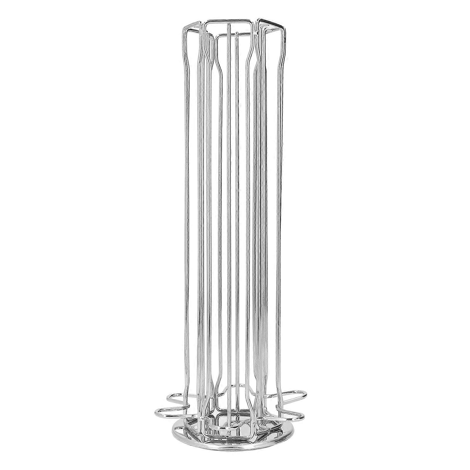 Capsule Coffee Pod Holder Tower Stand Rack Cup Rotating Storage Display Organizer