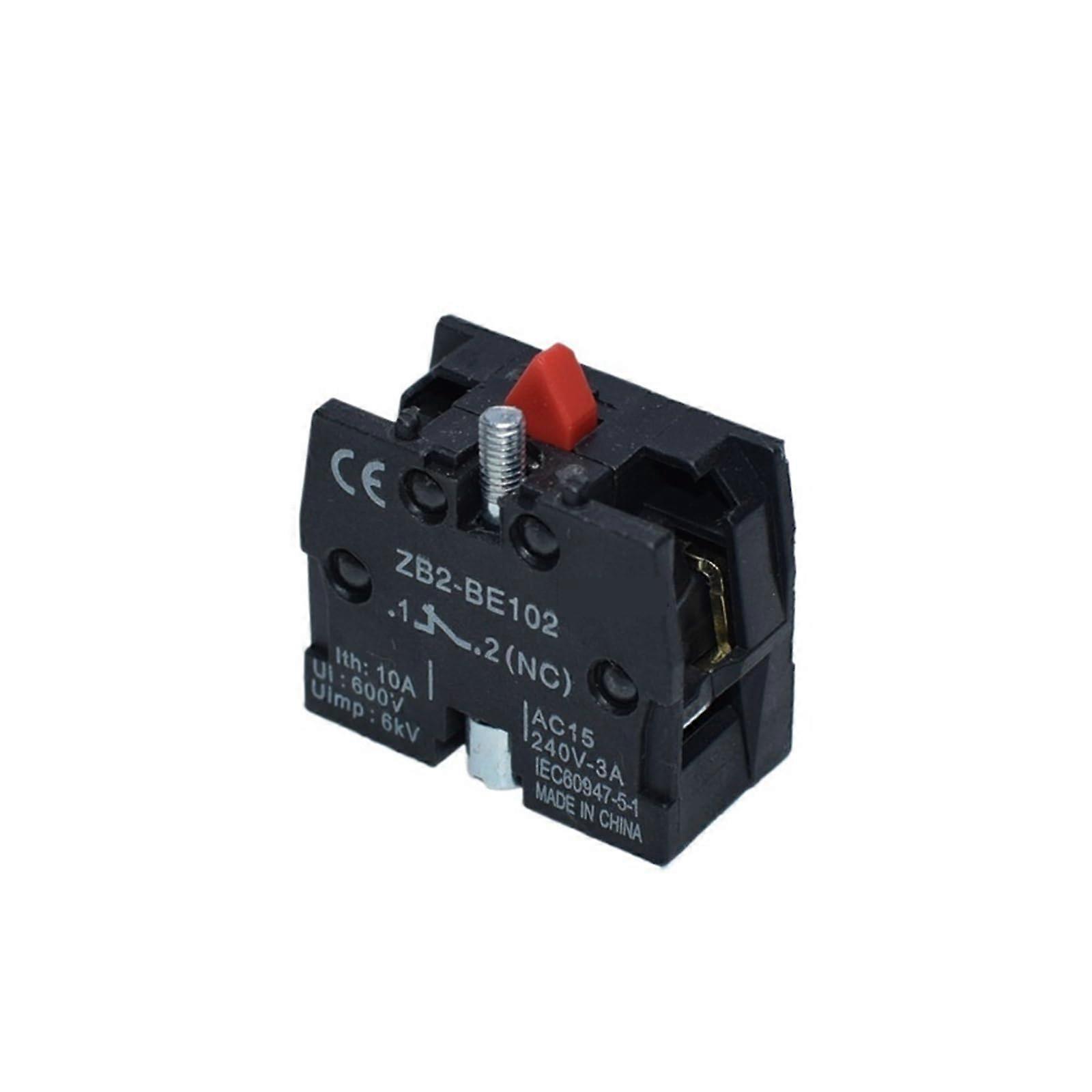 Push Button Switch Contact ZB2BE101 ZB2BE102C Auxiliary Contacts Copper Dot for Control Panels and Equipment