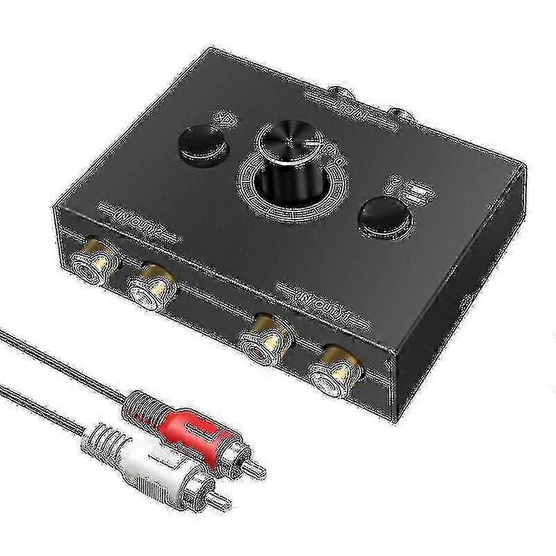 Audio Switcher Lossless Audio Source Conversion Switch Splitter 2 In 1 Out