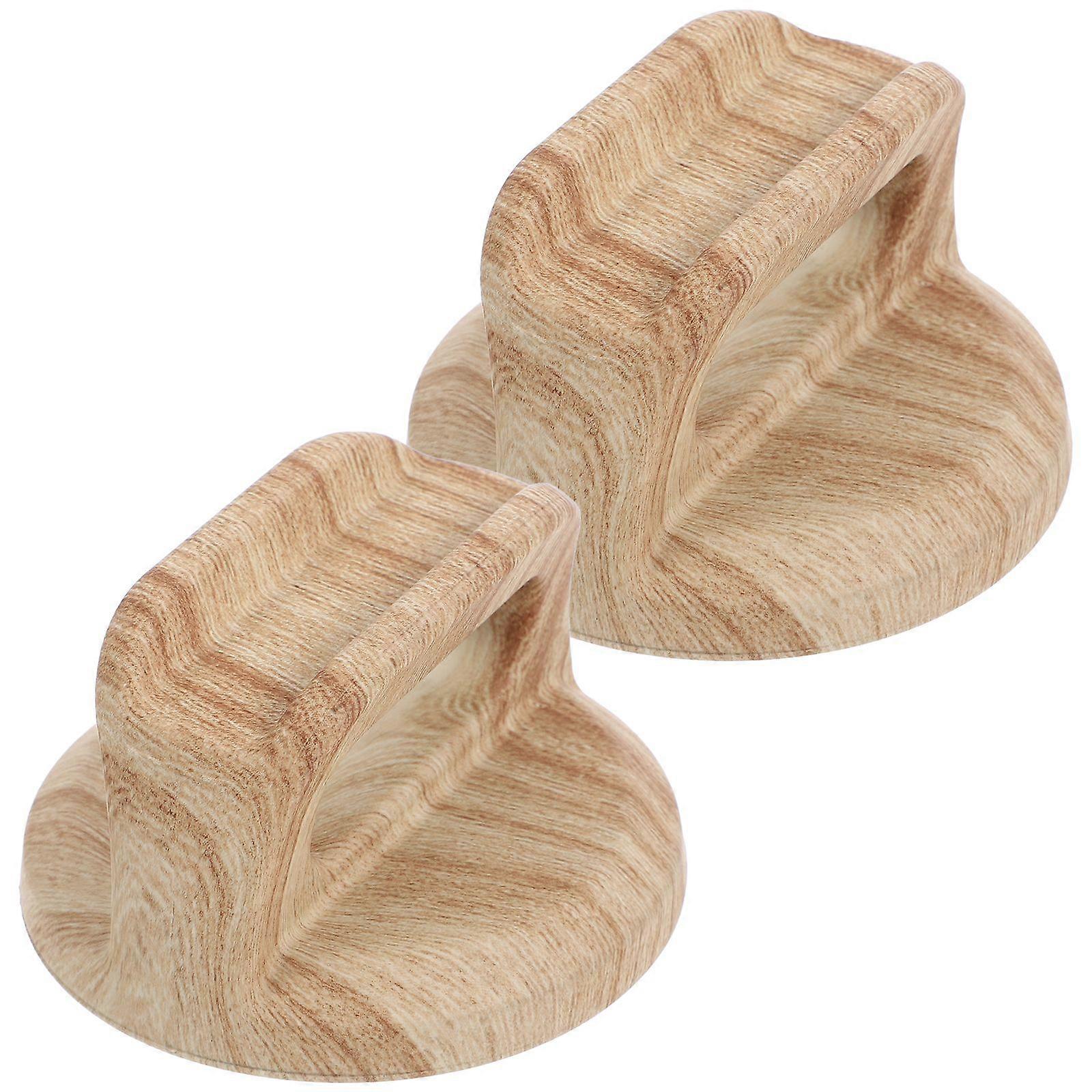 2pcs Bakelit Topf Abdeckung Knopf Dampfer Halten Knopf Anti-Verbrühung Kochgeschirr Knopf