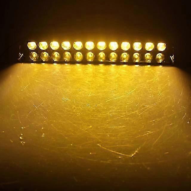 Car Strobe Flashing Lights Lamp 12led Red/blue/amber/yellow/white Police Led Flasher Emergency Warning Light For Car 12v 12w