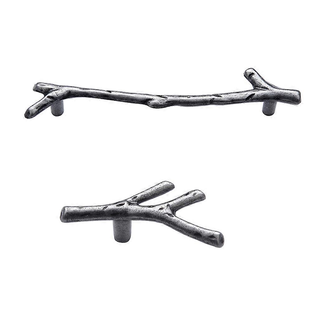 2 Knob Handle for Furniture Kitchen Cabinet (Tree Twig Shape)