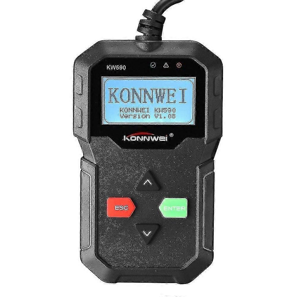 II Scanner, KW590 Automotive Barcode Reader, CAN Diagnostic Scan Tool and Full II E Functionality wi