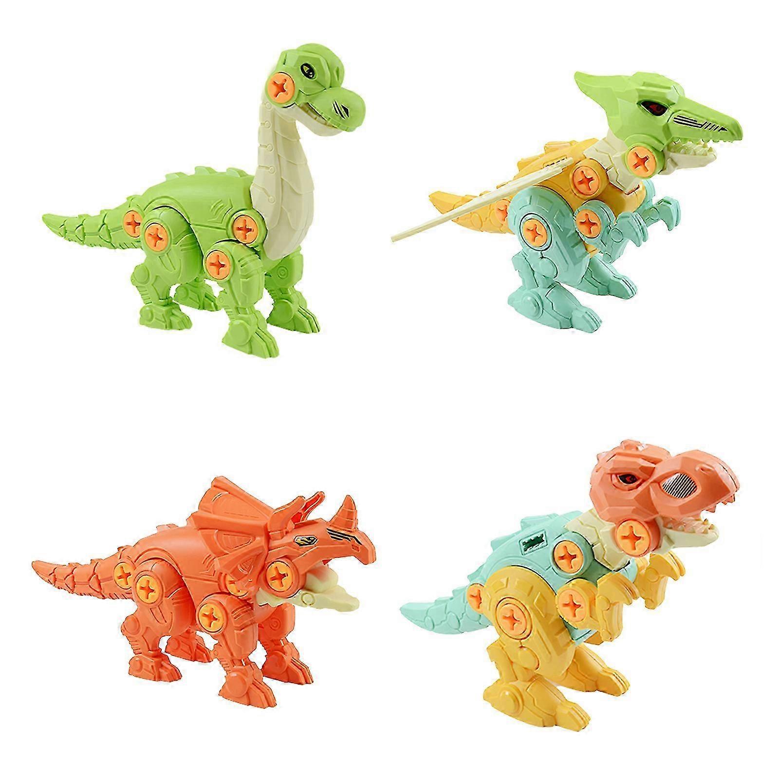 STEM Learning Toy Disassembled Joints Dinosaur Educational Brain Game Funny Toy--