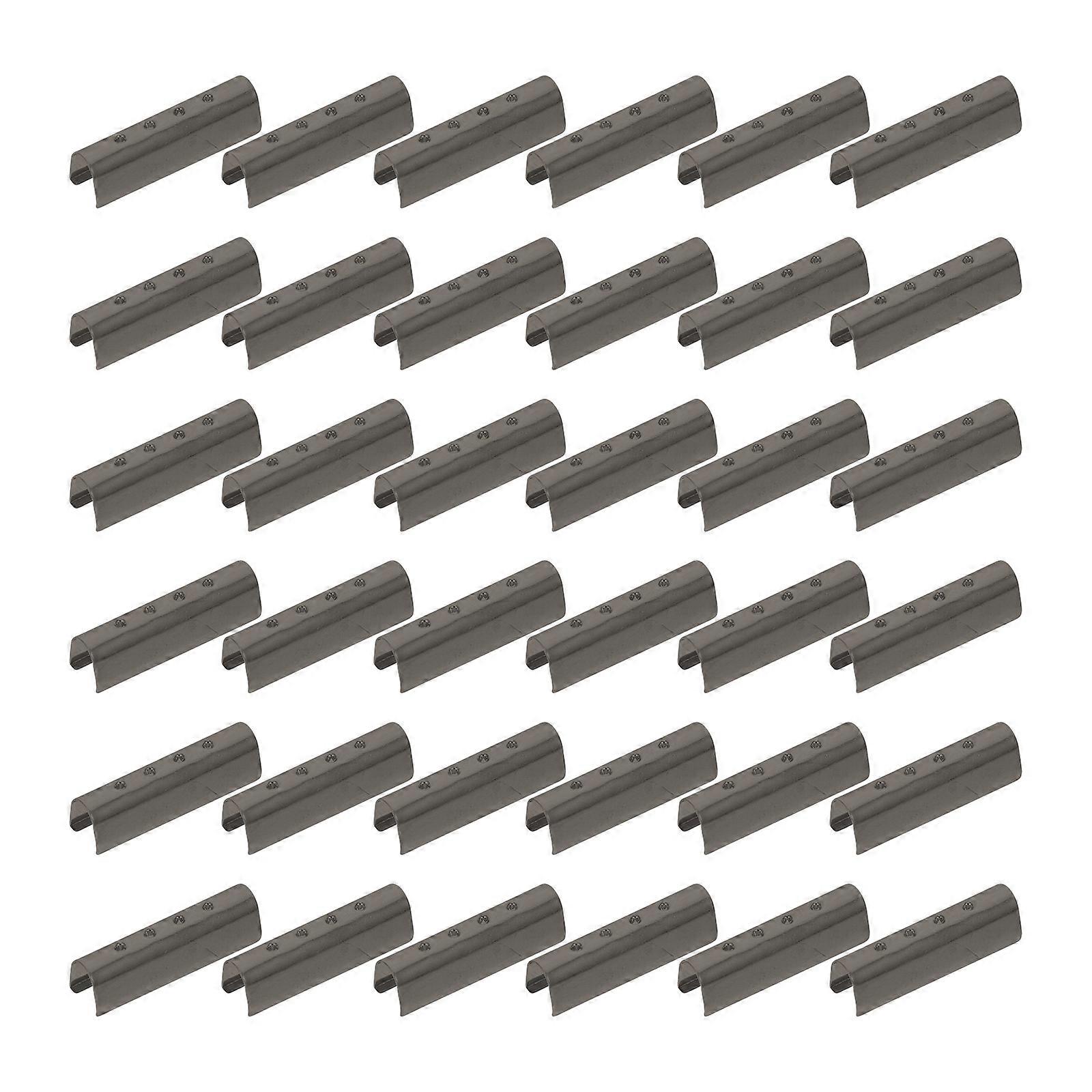 Shoelace Ends Caps in Black for Holding Use Made of Strong Metal with Smooth Finish 150 Pcs