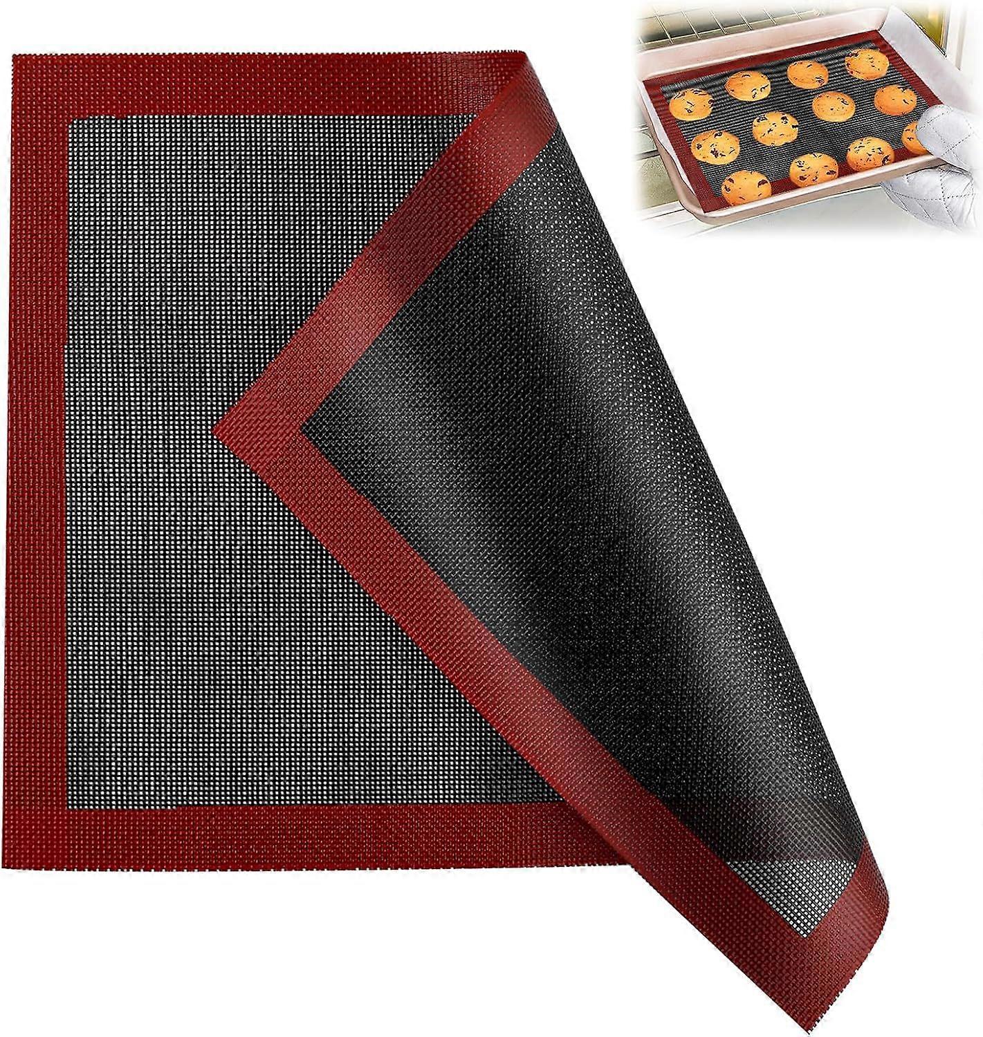 Pcs Micro Perforated Silicone Oven Mat, 40x30cm Baking Mat, Reusable Micro Perforated Silicone Baking Mat, Non-Stick Pastry Baking Mat for Macaron Pi