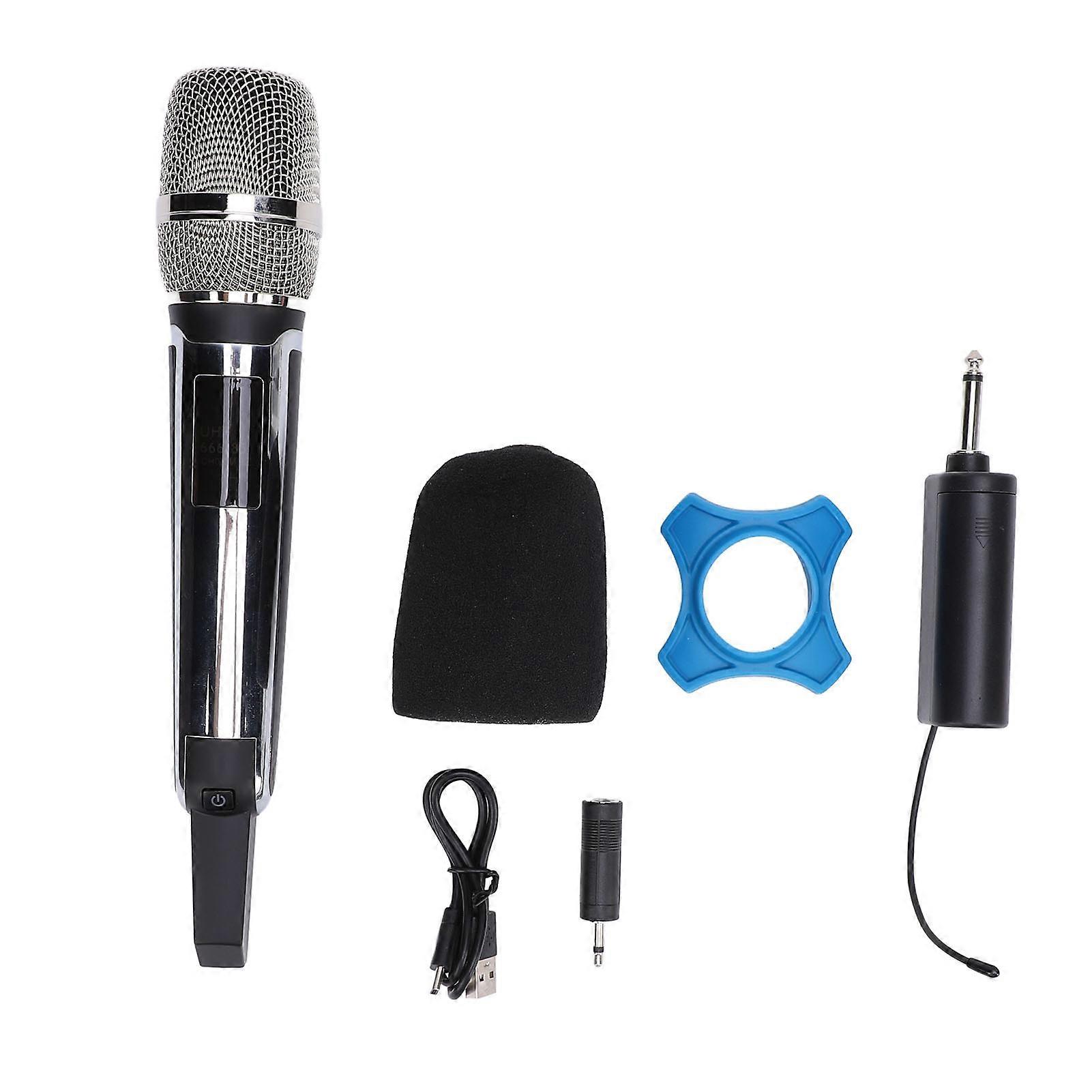 High Performance Wireless Dynamic Microphone: Clear Sound for Stage, KTV, Broadcasts