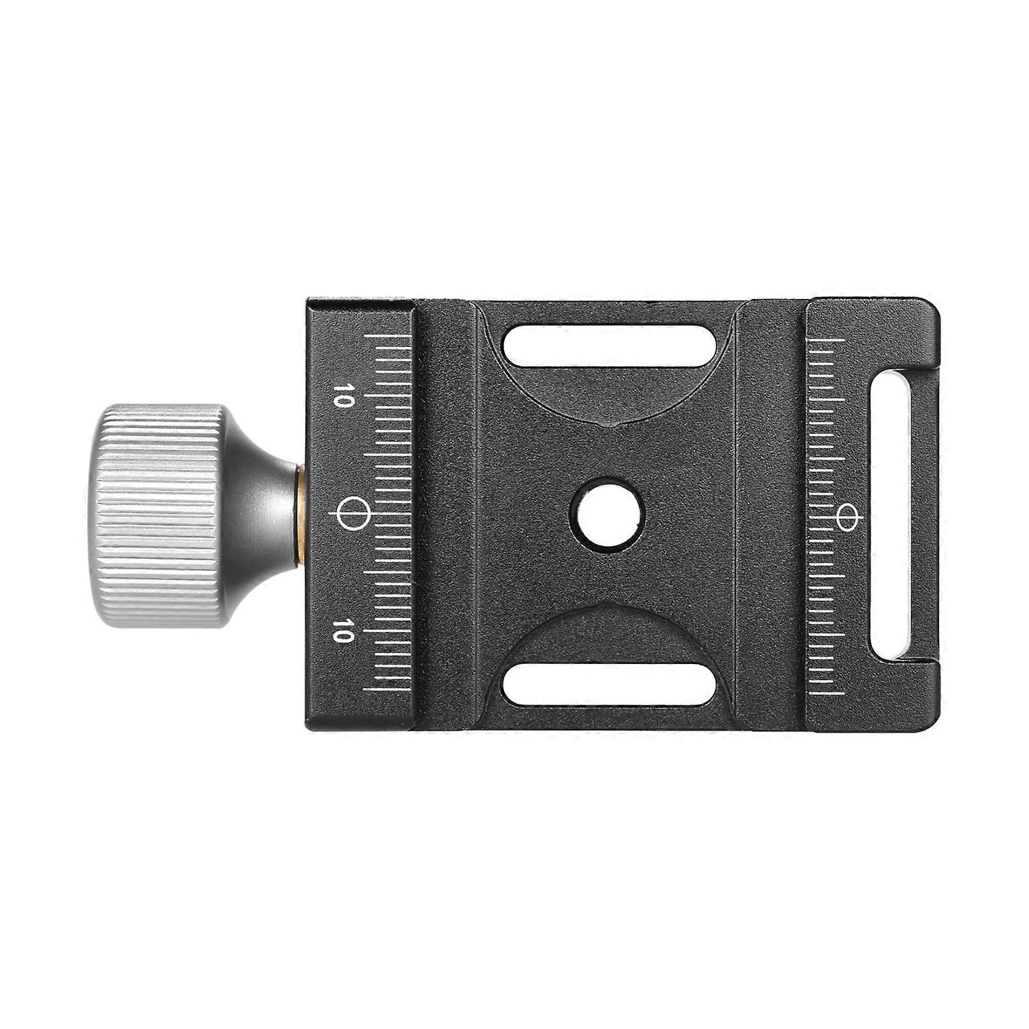 Quick Release Clamp 38mm Aluminum Screw Knob Clamp Compatible with Arca-Swiss QR Plate
