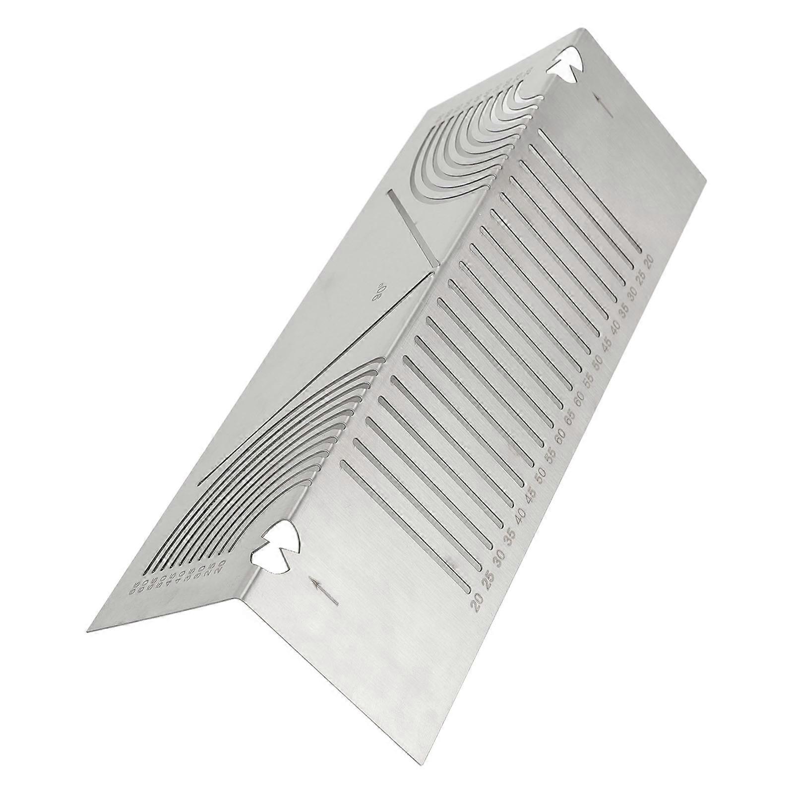 Angle Arc Marking Tool Adjustable Linear Arc Dual Purpose Scriber Multi Purpose Metal Marking Tool for Metalworking S