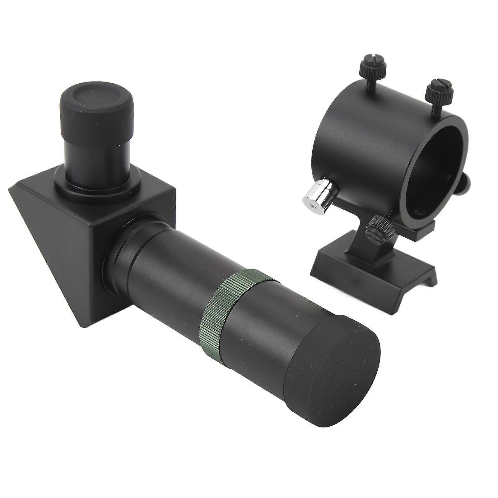 6x Angled Finder Scope: 30mm Aperture Telescope Accessory for Clear Astronomical Viewing