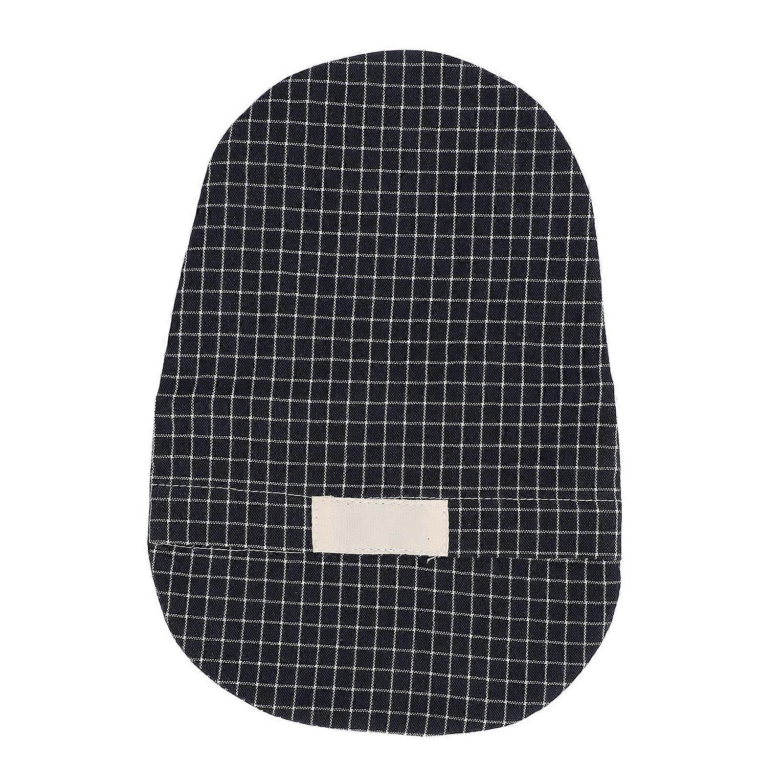 Navy Blue Washable Stretchy Polyester Cotton Colostomy Bag Cover