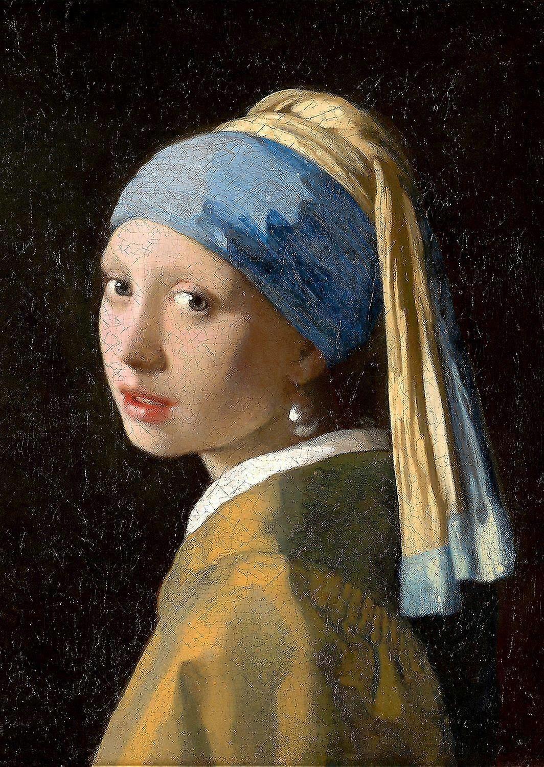 Enjoy Vermeer: Girl With A Earring Jigsaw (1000 Pieces)