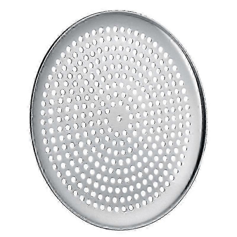 25X25cm Silver Roasting Pans Multi-function Pizza Pan Round Baking Tray Household Pizza Plate Baking