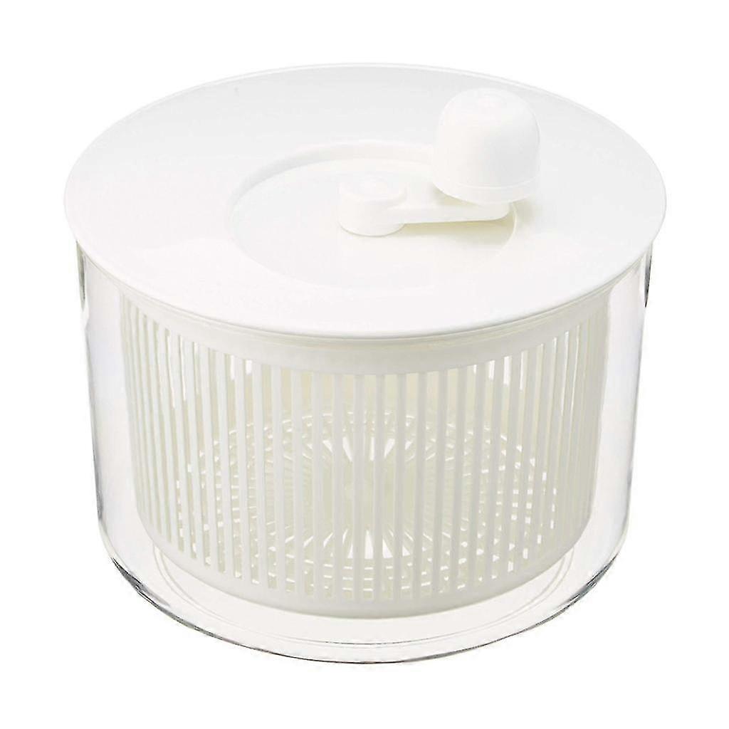 Kitchen Salad Spinner Manual Lettuce Spinner Vegetable Drain Basket L