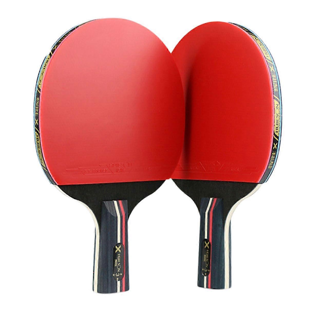 Pong professional table tennis racket set with nonslip grip wooden