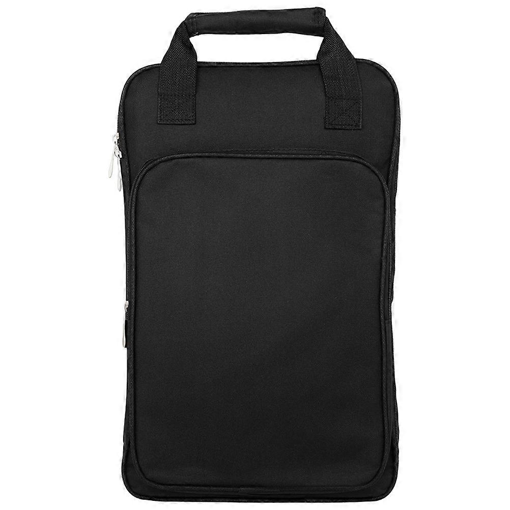 Drumstick Bag Portable Drumstick Storage Bag Daily Use Black 45.5x28x4cm Carry Accessories 1Pack