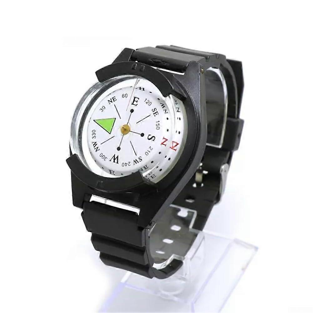 Practical Compass Wrist Designed for Adventurers, Suitable for Hiking, Camping and Underwater Caves