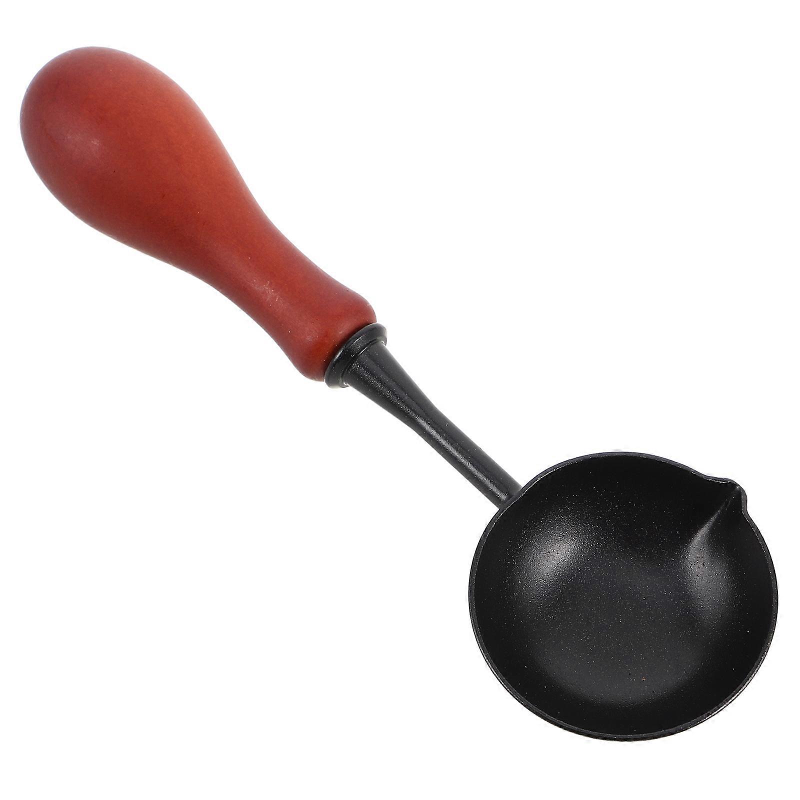 Non Stick Handheld Wax Seal Spoon for Crafts – Portable Melting Spoon for Wedding Invitations, Letters, and Art Projects – Easy to Clean