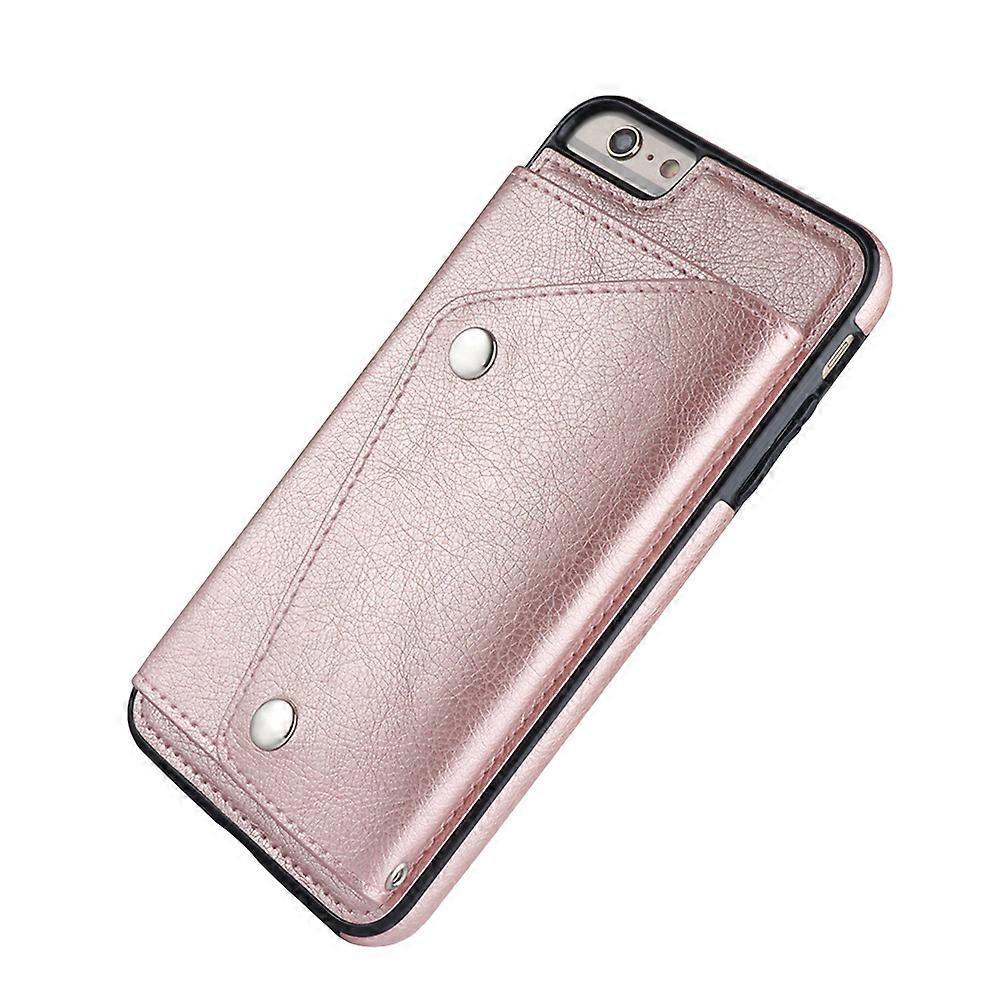 Mobile Phone Cases Covers 6 6S Plus Rectangular Lightweight Cutout Design Card Holder Phone Case 1Pack