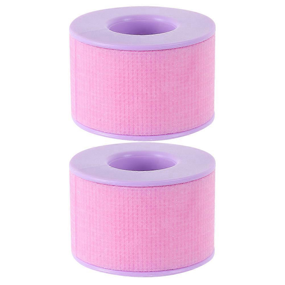 Eyelash Extension Tapes for Women Purple Color Solid Style Easy to Tear Makeup Artist Use 2 Rolls