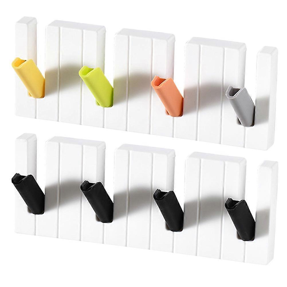 a polished and professional product description based on your input:

 

**2 Pack Adhesive Wall Hooks – Strong Stick Hangers for Bathroom, Hallway &