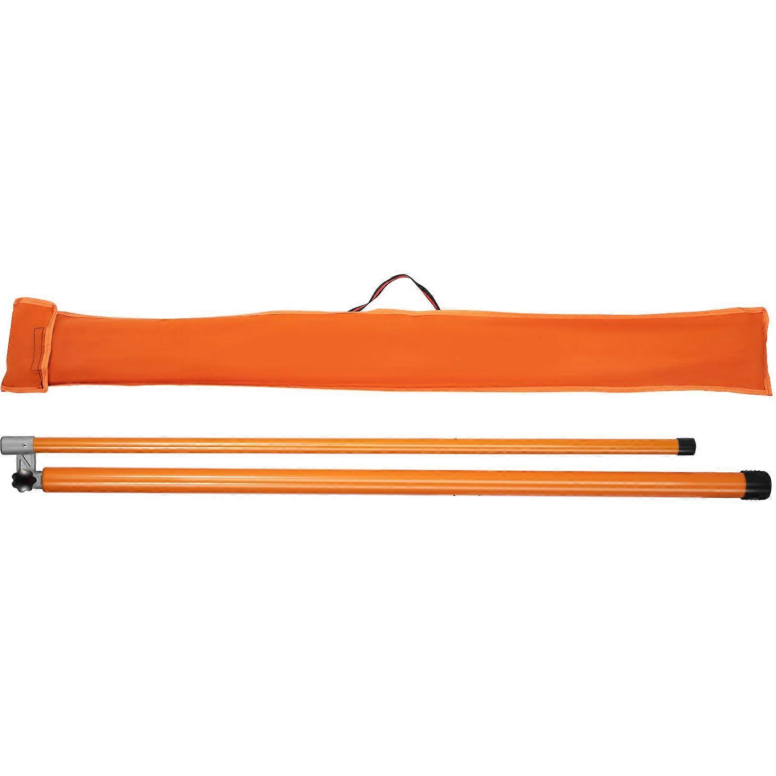 Ραβδί μέτρησης ύψους φορτίων, ανθεκτικό ραβδί ύψους φορτηγών φίμπεργκλας 20\' με το διευθετήσιμο πόλο, μη αγώγιμο ραβδί μέτρησης ύψους φορτηγών