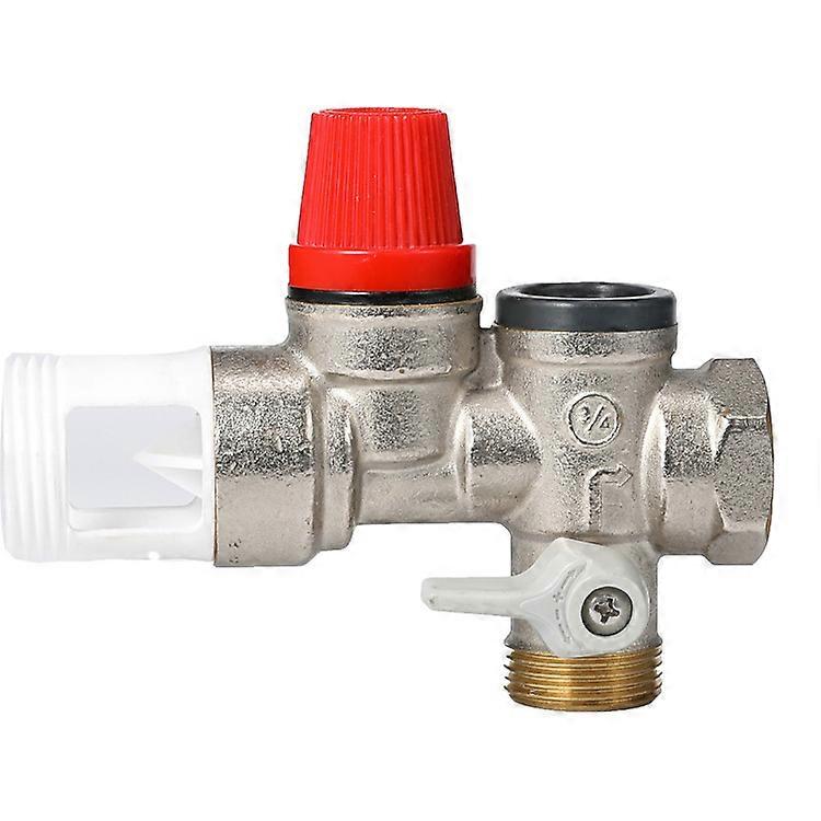 Safety Straight 20x27 (3/4") Brass