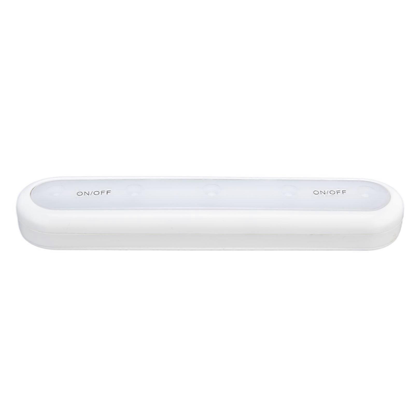 Lumina dulapului Comutator presă manuală Lumina dulapului 5LED-uri Lumina dulapului Lumina de noapte pentru dormitor Camera de depozitare