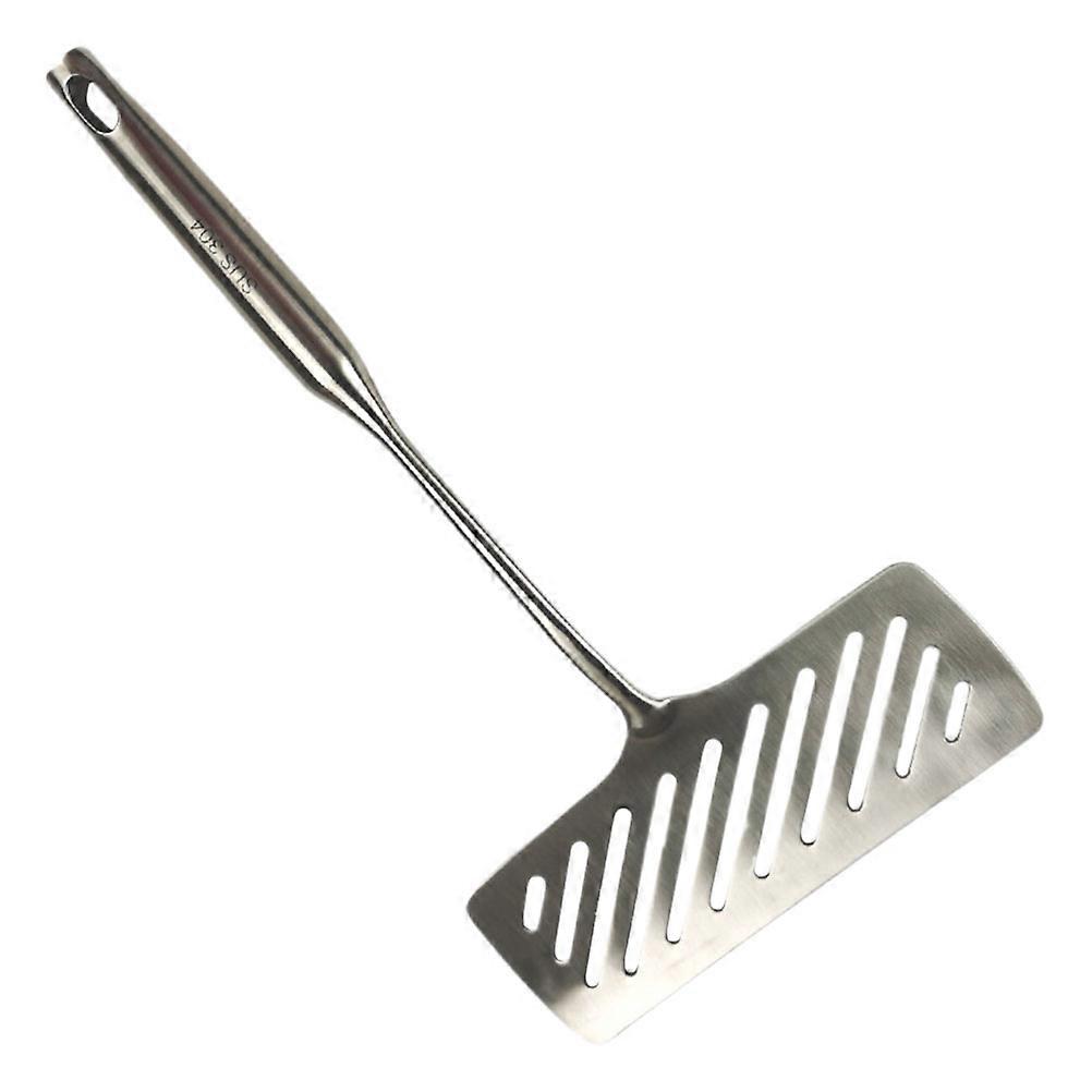 Fish Turner Spatula Metal Turner Spatula Grilling Steak Turning 36.5x20.7cm 1Pc