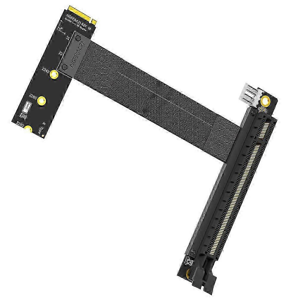 M.2 NGFF Key M to PCI-e 16x Graphics Card Riser Adapter Card, NVMe to PCI-e 16X Slots