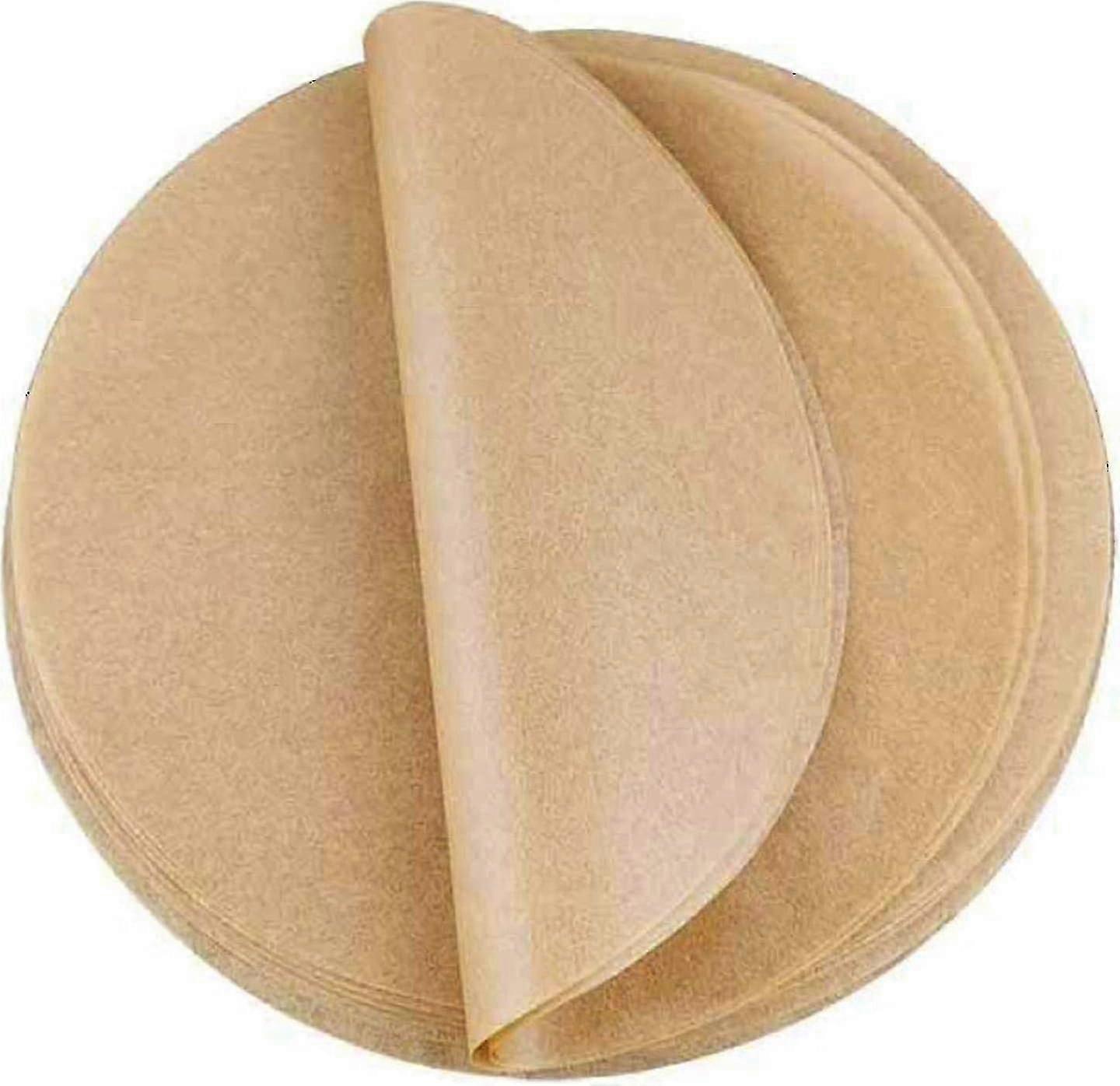 500 Sheets 30cm Round Baking Parchment Paper, Heat Resistant Non-stick Coating, Oil And Leak Resistant Unbleached Parchment